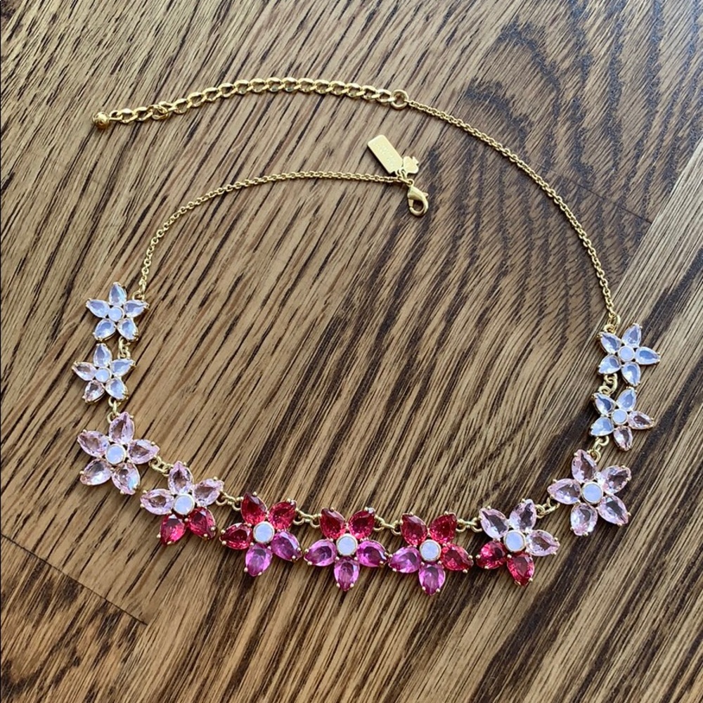Kate Spade bouquet ombré necklace in shades of 💕